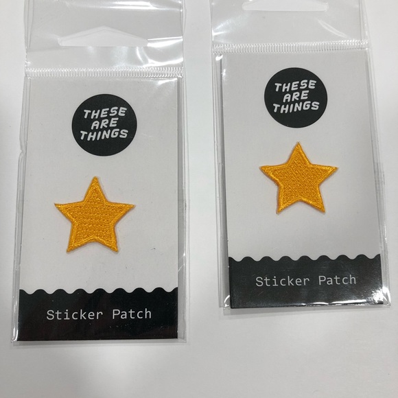 These Are Things Assorted Sticker Patches NWT - Picture 3 of 4